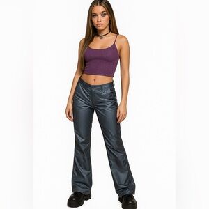 Unionbay Y2K Shiny Nylon Pants – Size 5